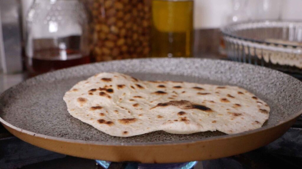 Baking off flatbreads | The Farming Chefs