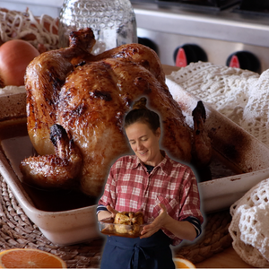 Sweet and Spicy Roasted Chicken by The Farming Chefs