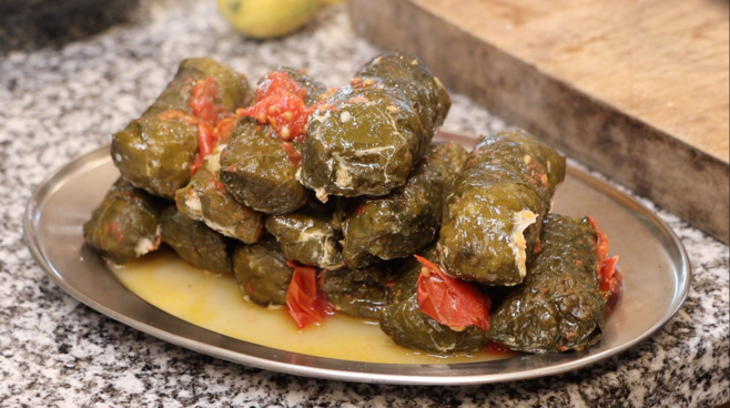 Lamb mince dolma's