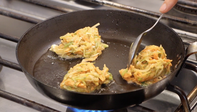 sauté in oil for 3-5 min on each side