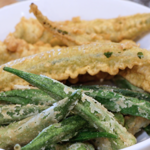 fried okra 2 ways