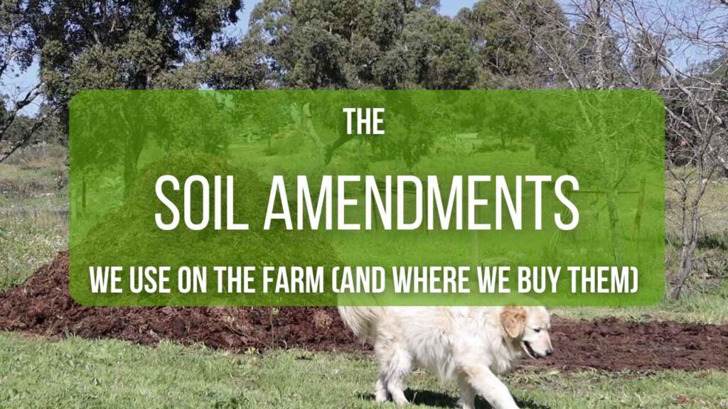 SOIL AMENDMENTS FREE RESOURCE