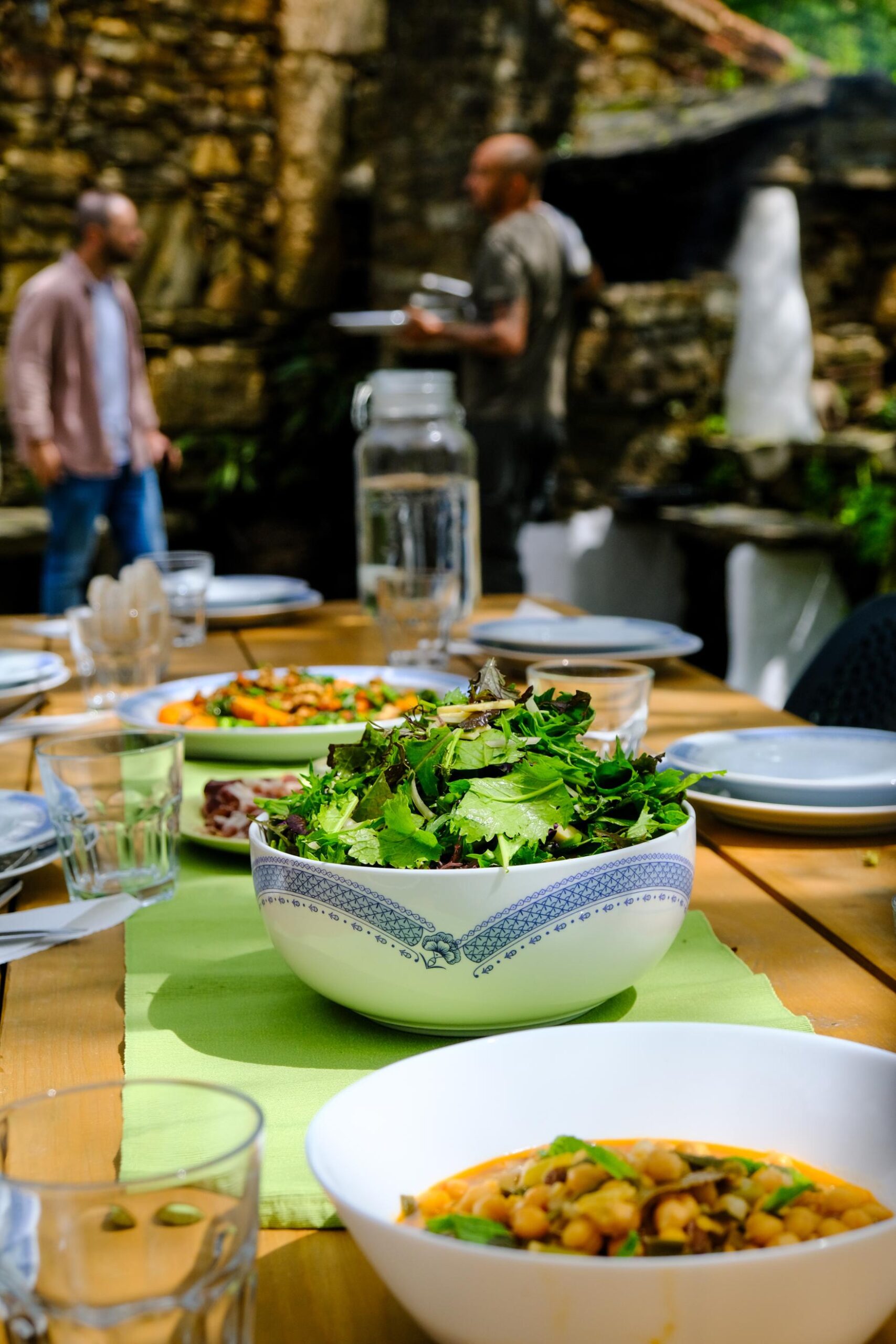 portugal farm to table retreat with the farming chefs, SET TABLE