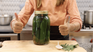 fermented Polish pickles