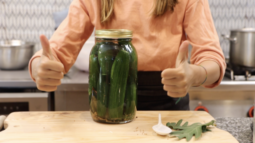 fermented Polish pickles