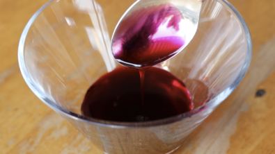 beetroot and red wine reduction