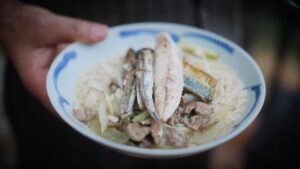 Postpartum Korean inspired Soup with Mediterranean Ingredients