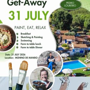 31 July 2026 | 1-day Culinary and Art Getaway with Pedro Loureiro and The Farming Chefs